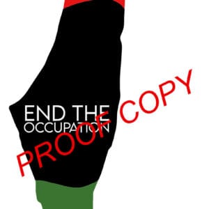 End the Occupation Sticker (Rectangular) - 10 pack